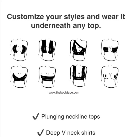 Body Tape Fullness like Skims push up lift breast boob nipple covers solutions - Picture 10 of 12